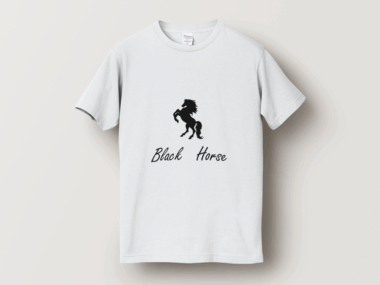 ブラックホース Tシャツ ホワイト L