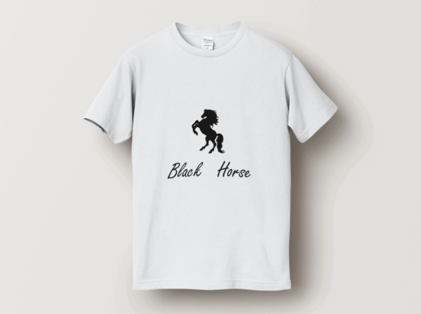 ブラックホース Tシャツ ホワイト L