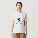 ブラックホース Tシャツ ホワイト L - 画像 (4)